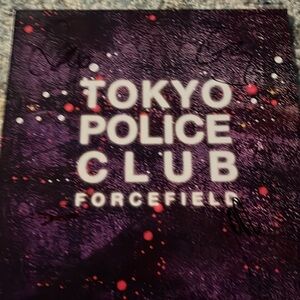 Tokyo Police Club Forcefield - Signed by band